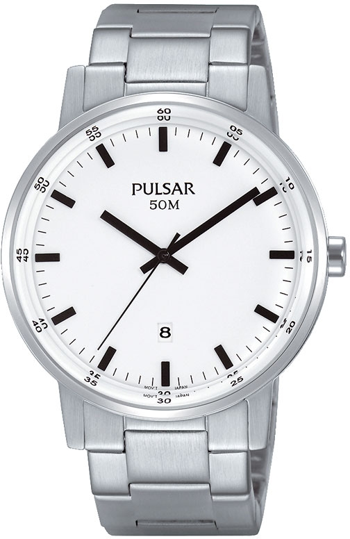 Pulsar - Armbanduhr Quarz silberfarbig