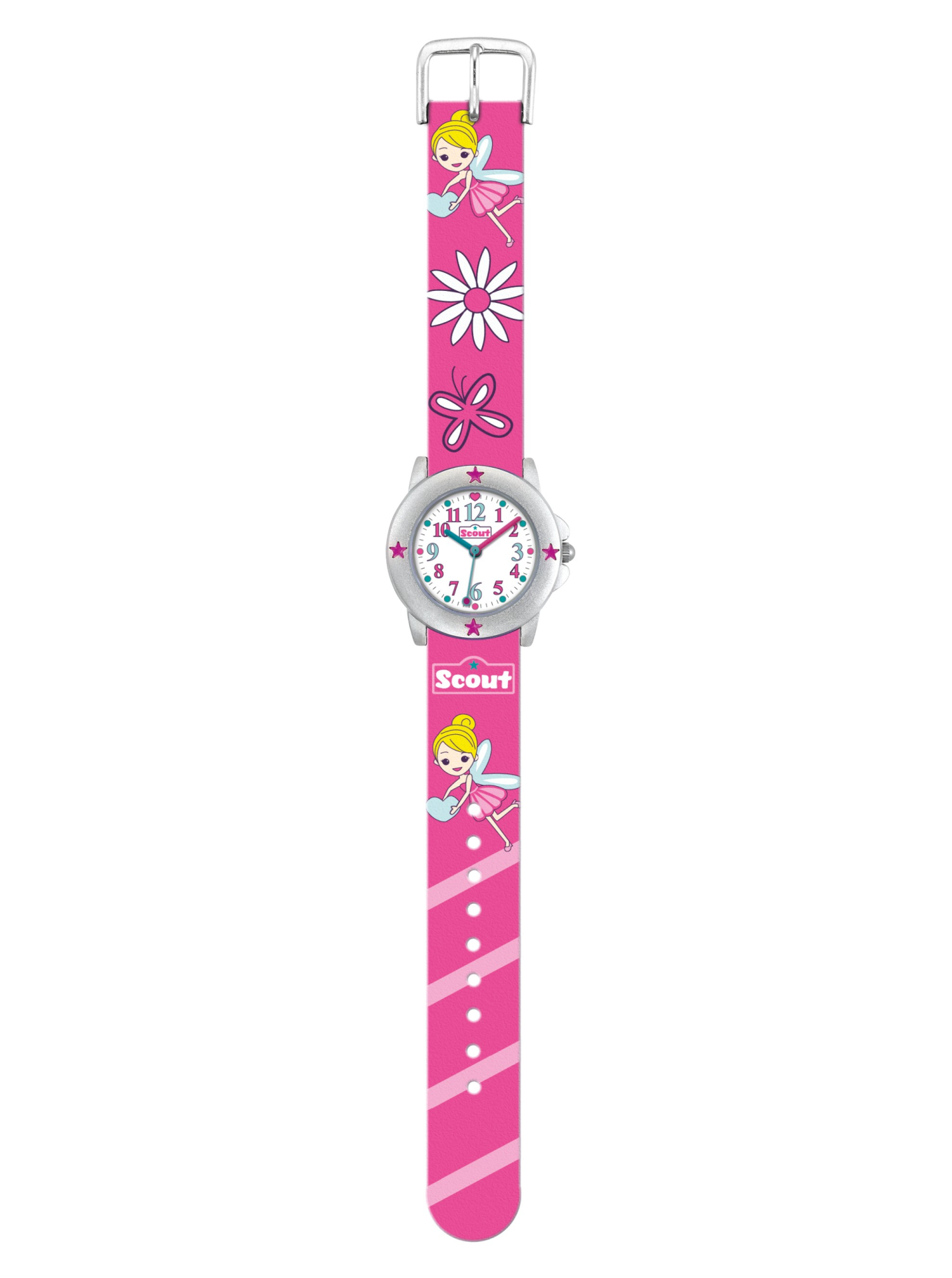 Scout - Kinderuhr Elfe Blumen