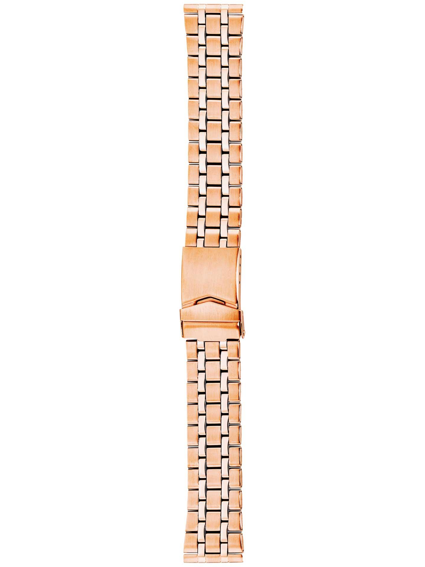 Edelstahlband 20mm roséfarbig