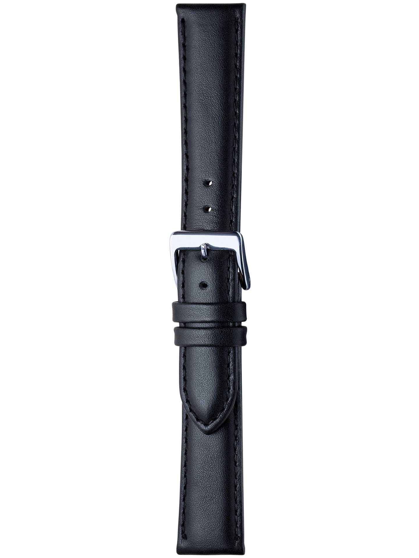 Seidenkalb 18mm schwarz