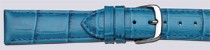 Lederband Louis-Print 18mm bla