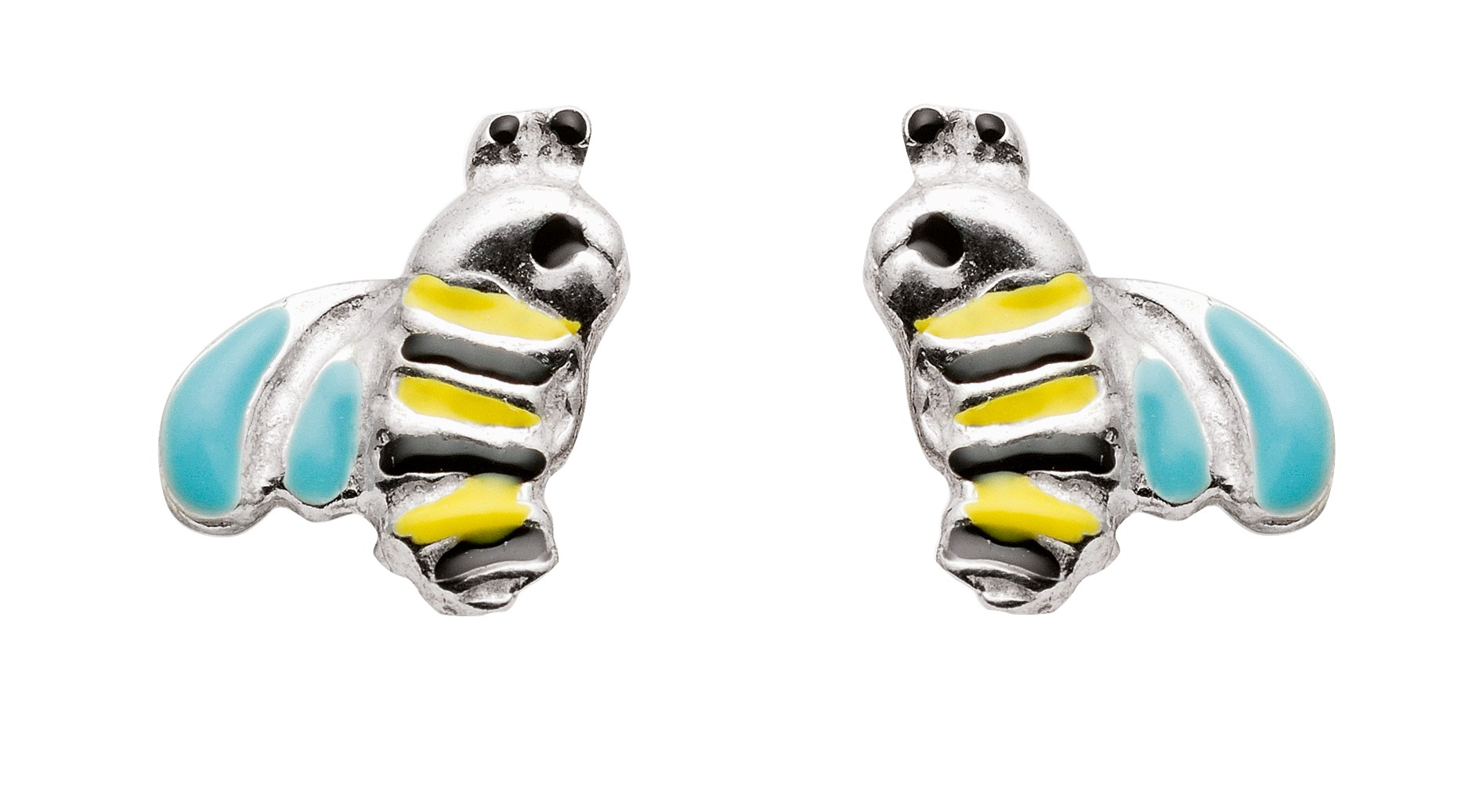 Ohrstecker Biene Silber 925/-