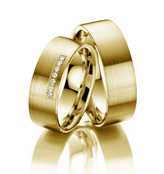 Design-Vorschlag goldfarbig