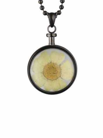 Anhänger Blume gelb