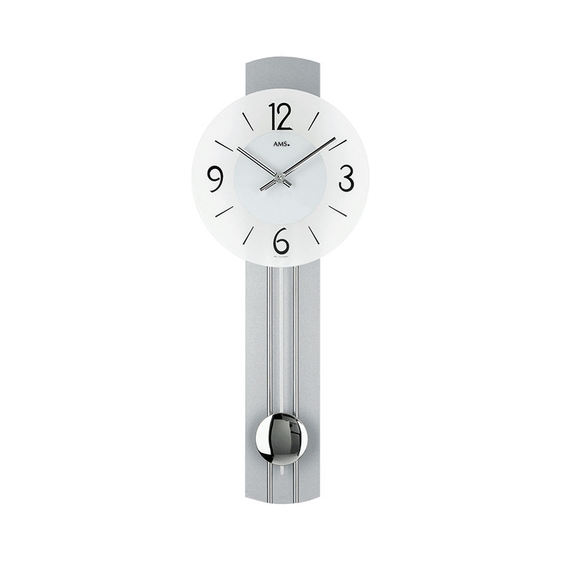 AMS - Wandpendeluhr Quarz