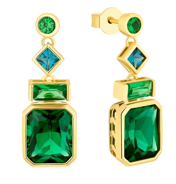 S.Oliver - Ohrschmuck,gelbvergoldet