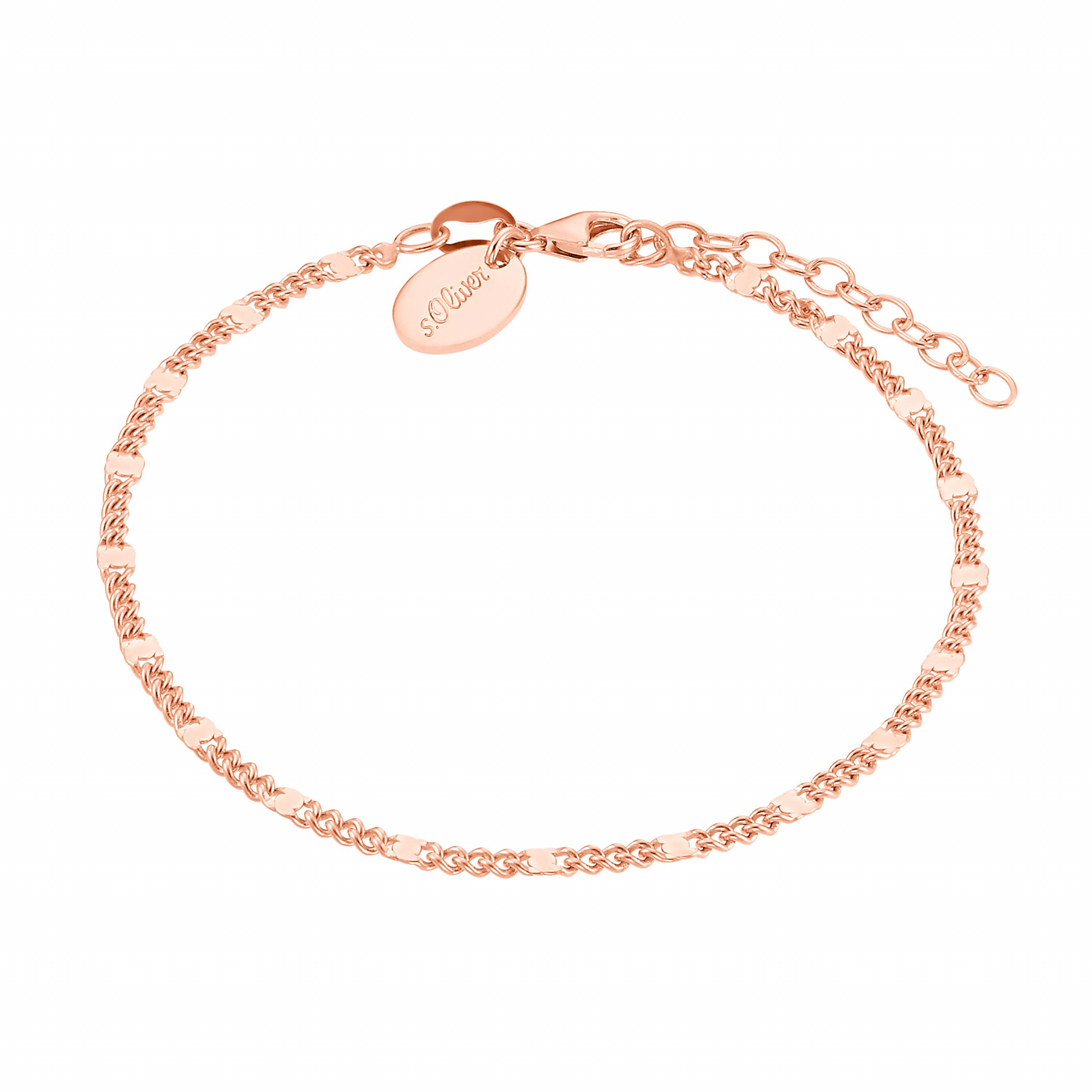 S.Oliver - Armschmuck,17+3cm,Rundanker Silber 925