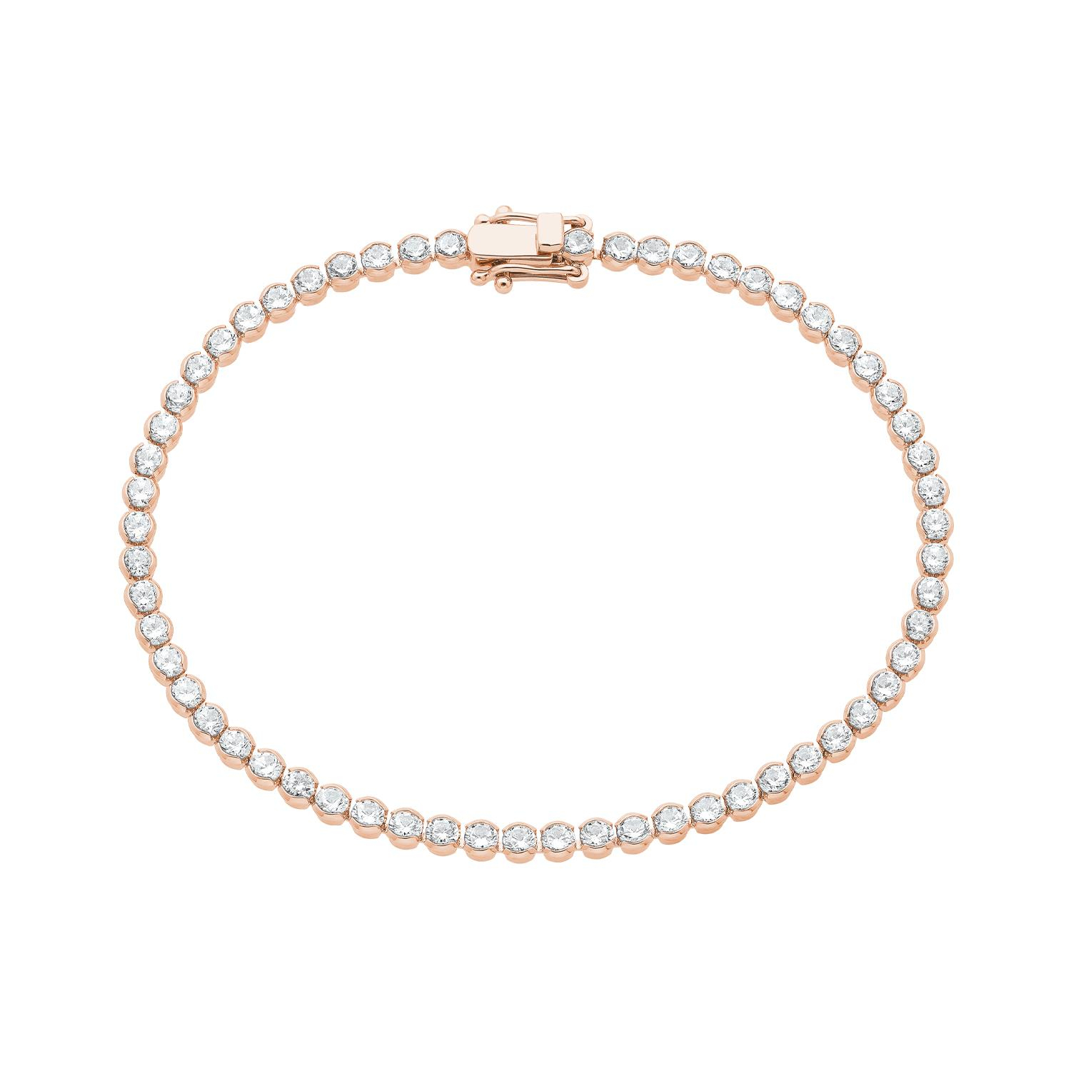 S.Oliver - Armschmuck,18cm,Tennis Silber 925