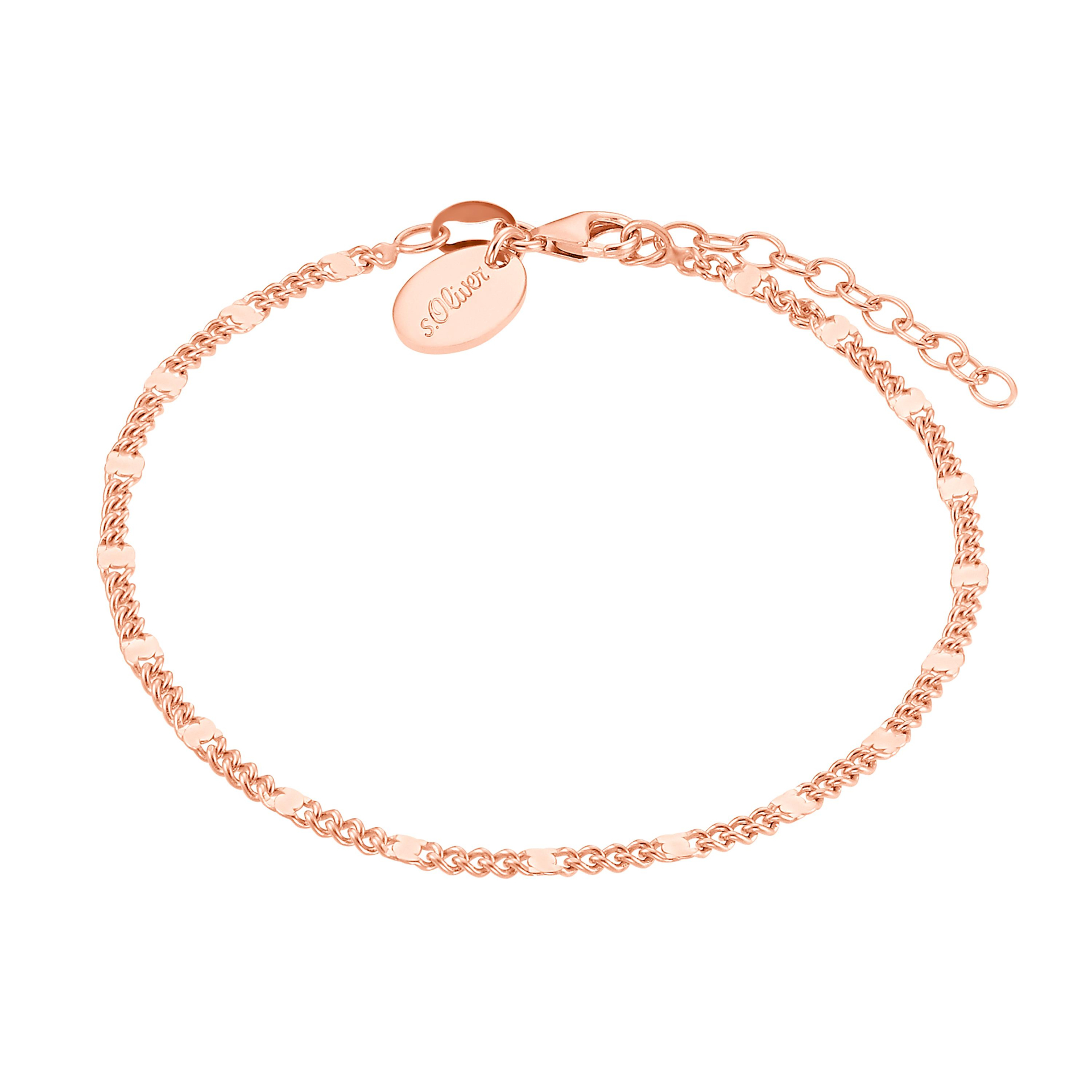 S.Oliver - Armschmuck,17+3cm,Rundanker Silber 925