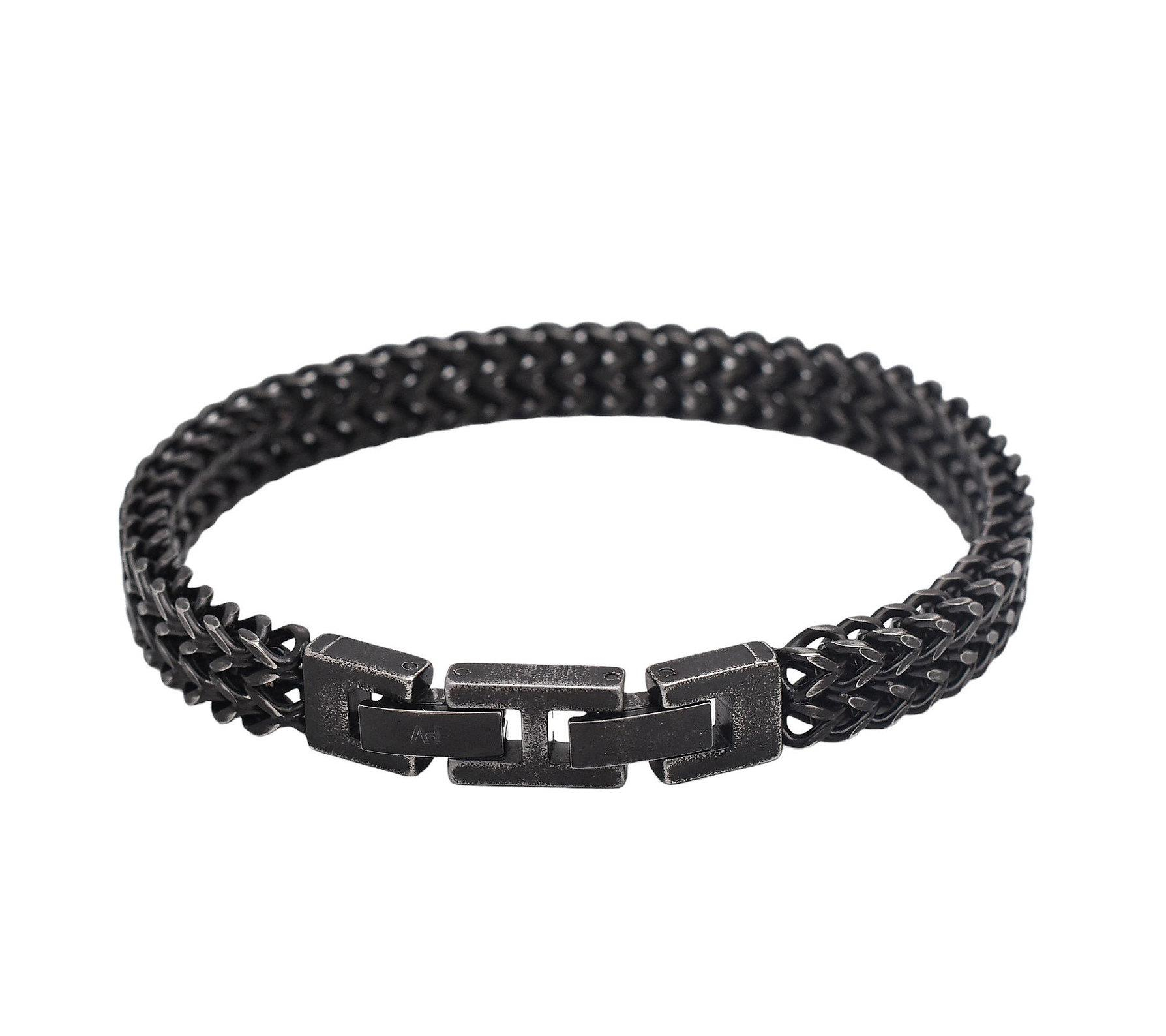 Across - Herrenarmband Edelstahl