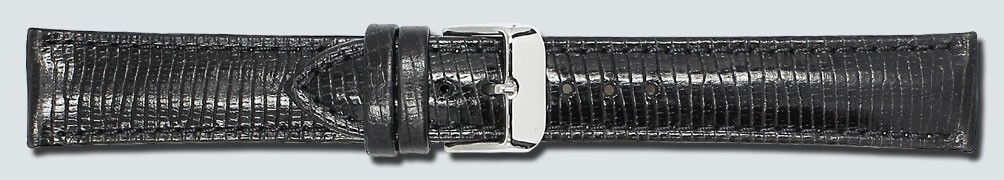 LIZARD PRINT 14mm schwarz