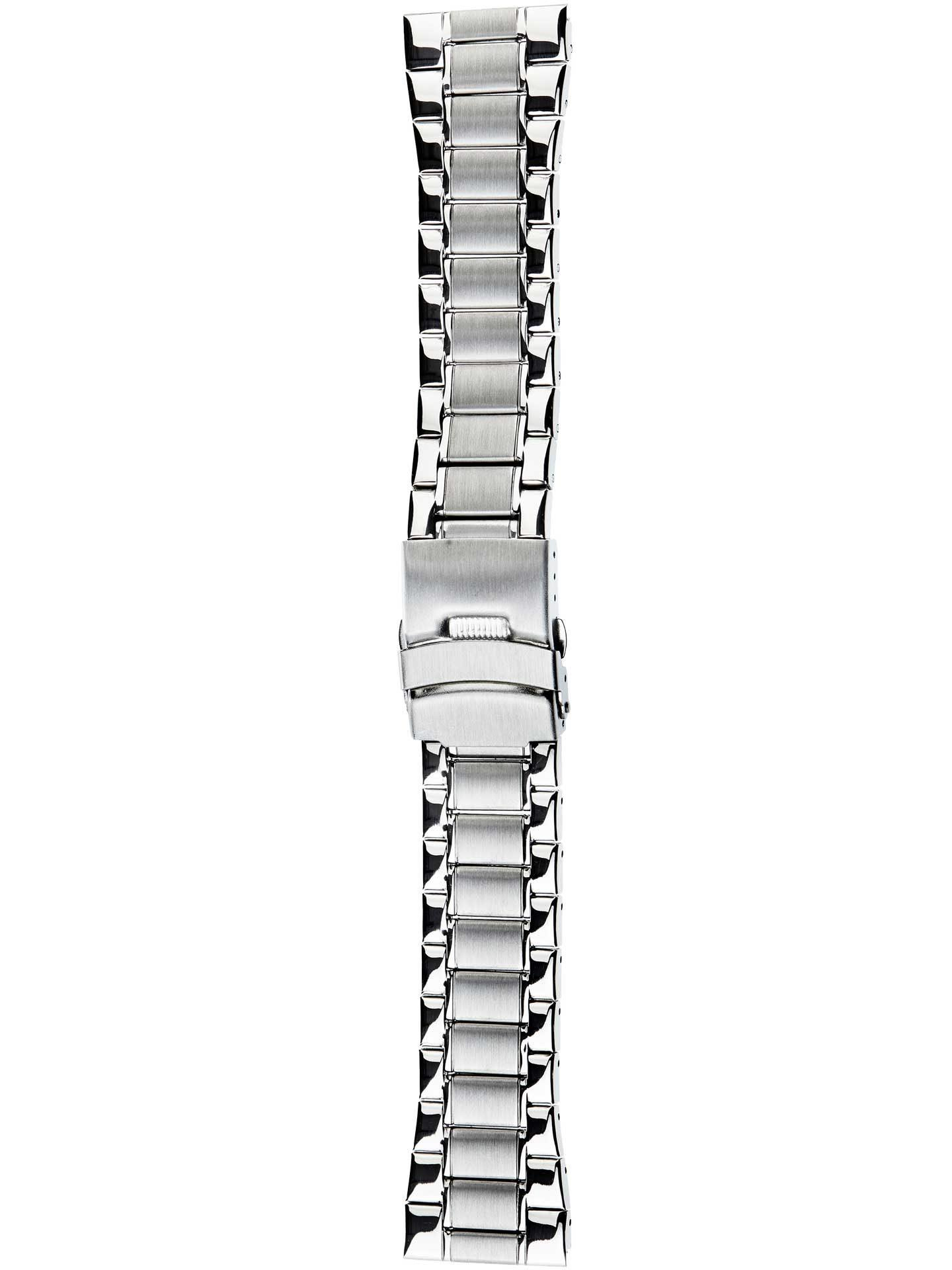 Metallband Edelstahl halb-massiv 24mm