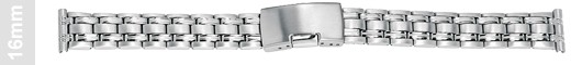 Metallband Stahlfarbig 13-16mm