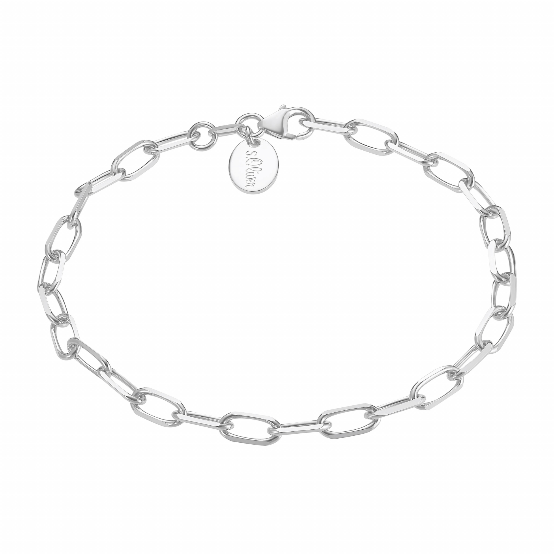 S.Oliver - Armschmuck,20cm,Fantasie Silber 925