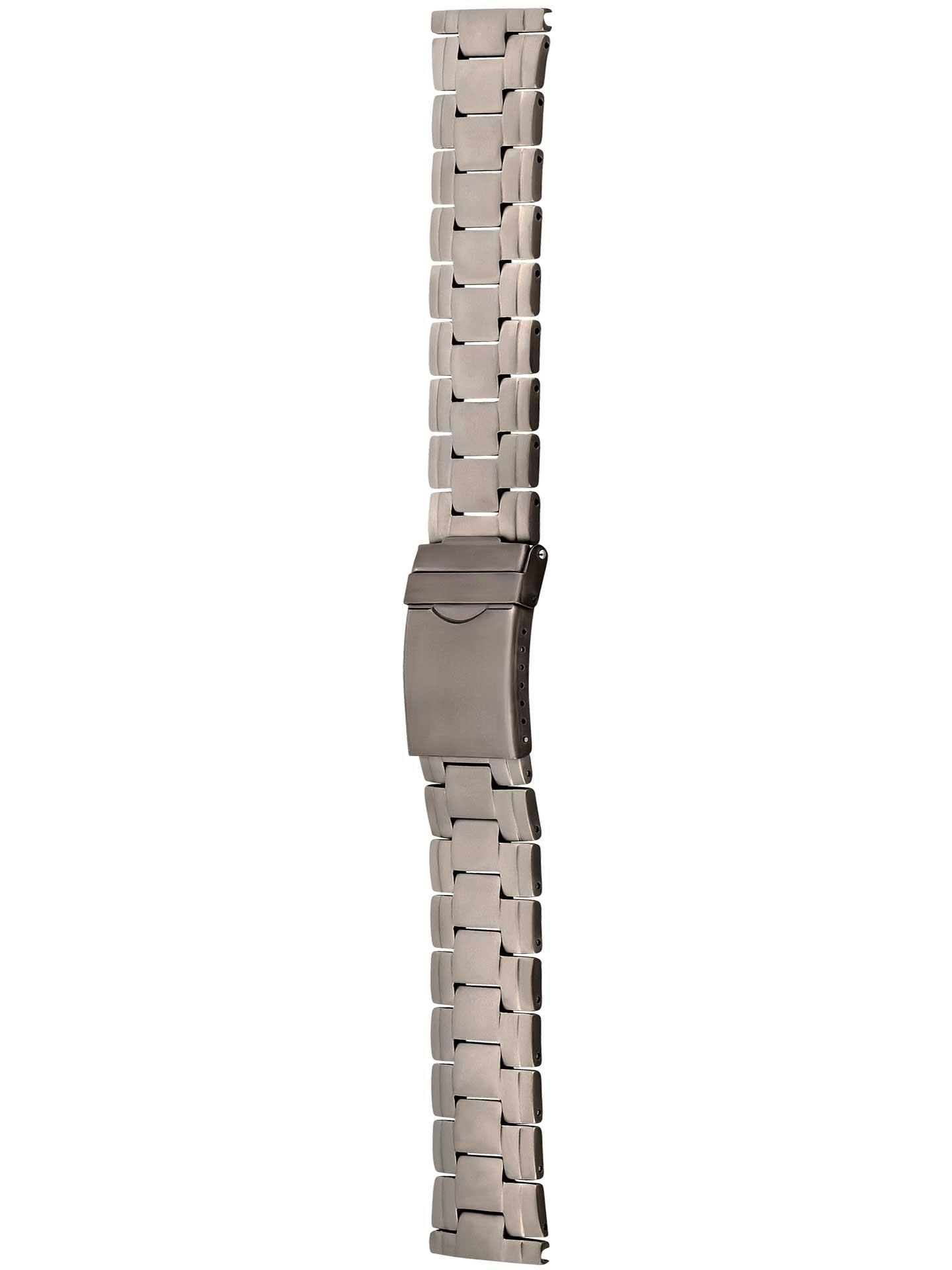 Metallband massiv 18mm titan