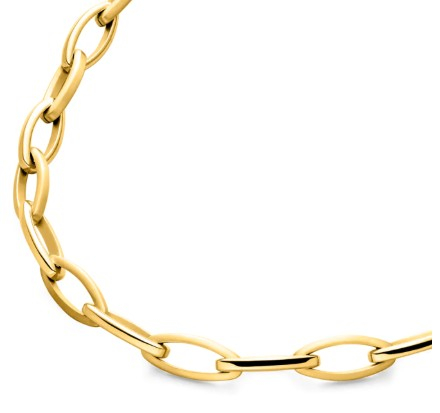 Boccia - Titan Collier goldfarbig