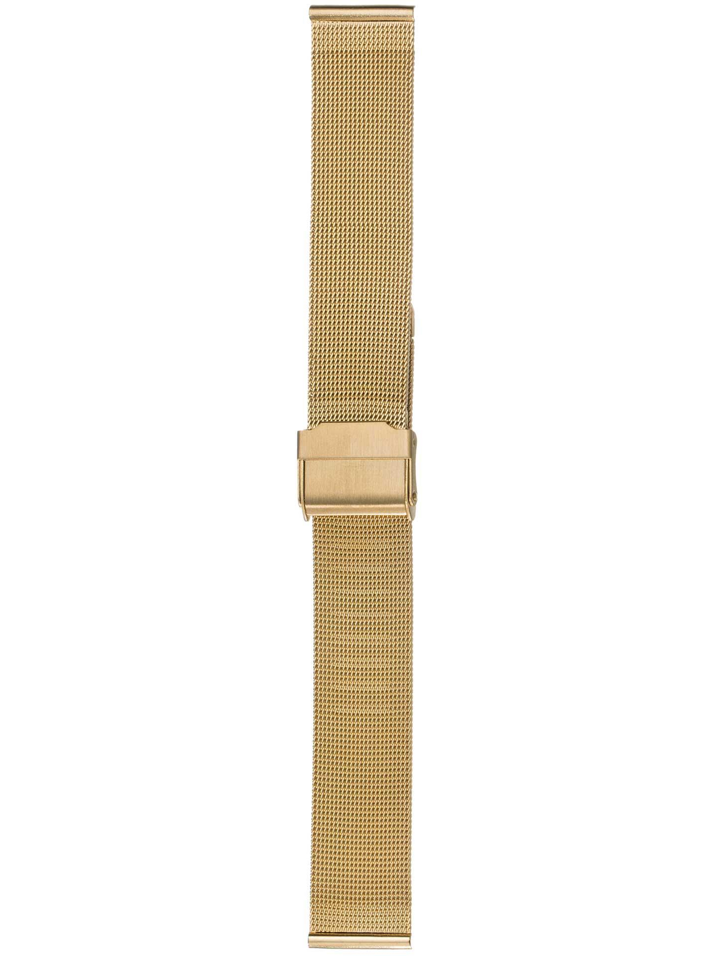 Milanaise 16mm goldfarbig