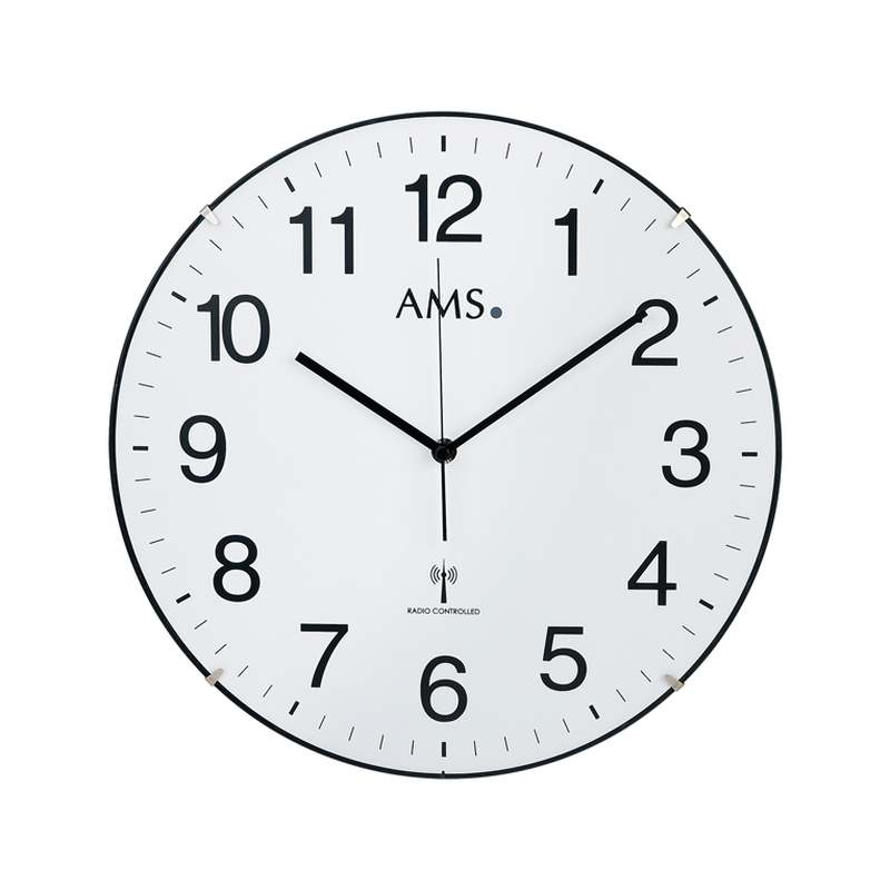 AMS - Funk Wanduhr