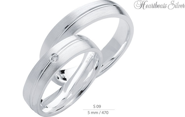 Design-Vorschlag in Silber