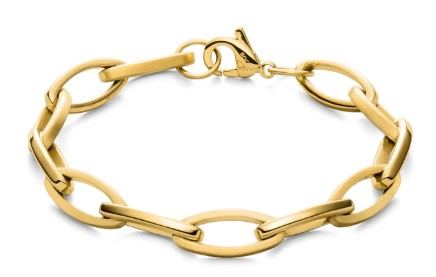 Boccia - Armband Titan goldfarbig