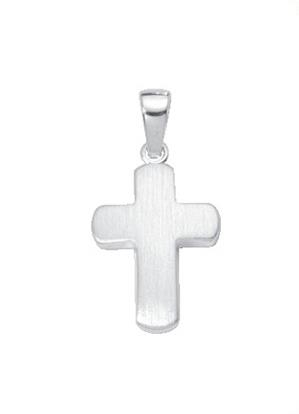Basics - Kreuz matt Silber