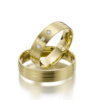 Design-Vorschlag goldfarbig