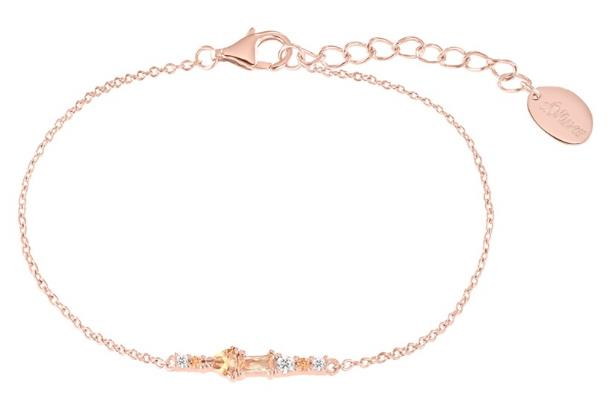 S.Oliver - Armband 17+3cm,rosévergoldet Silber