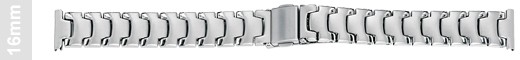 Metallband Stahlfarbig 14-16mm