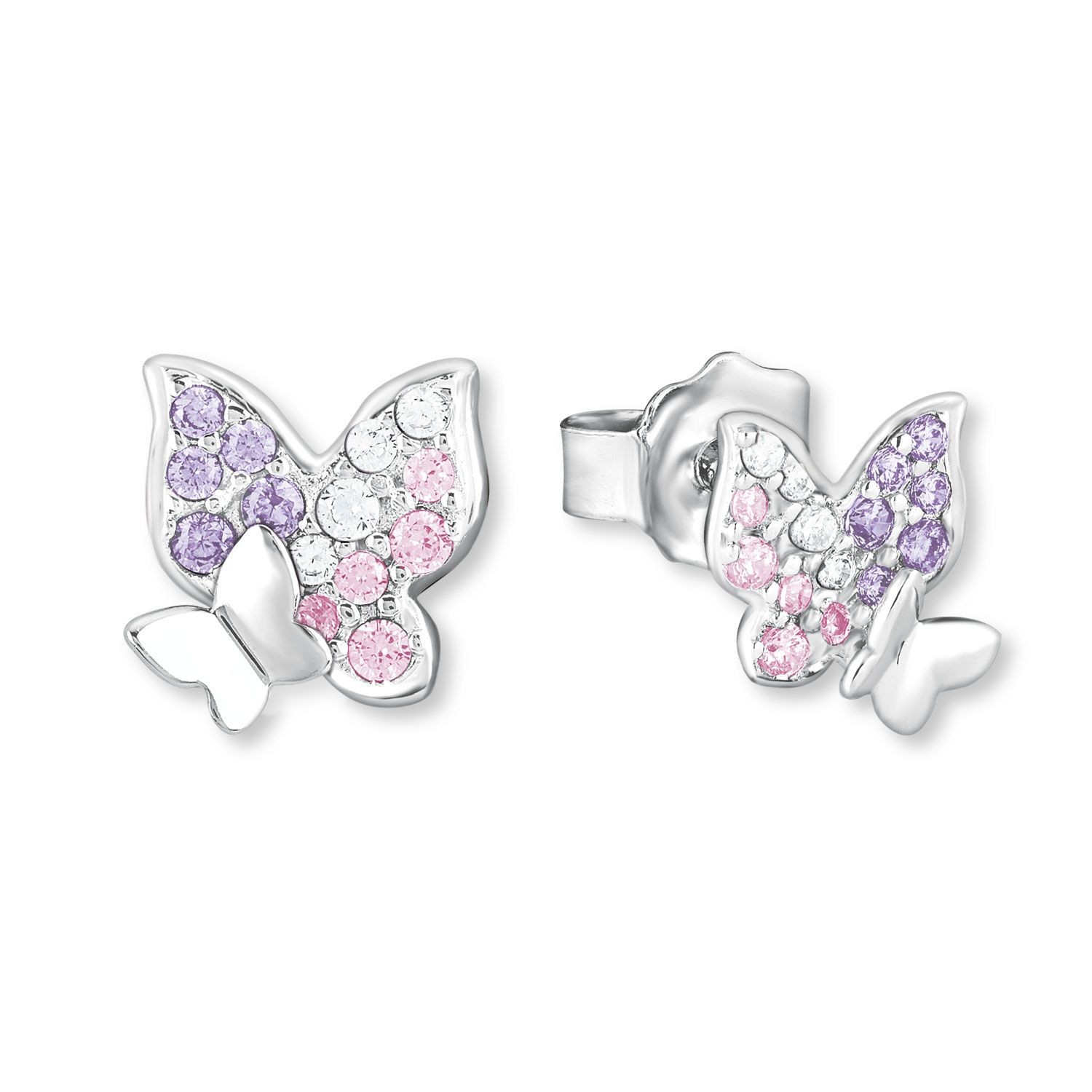 Kinder Ohrstecker Schmetterling