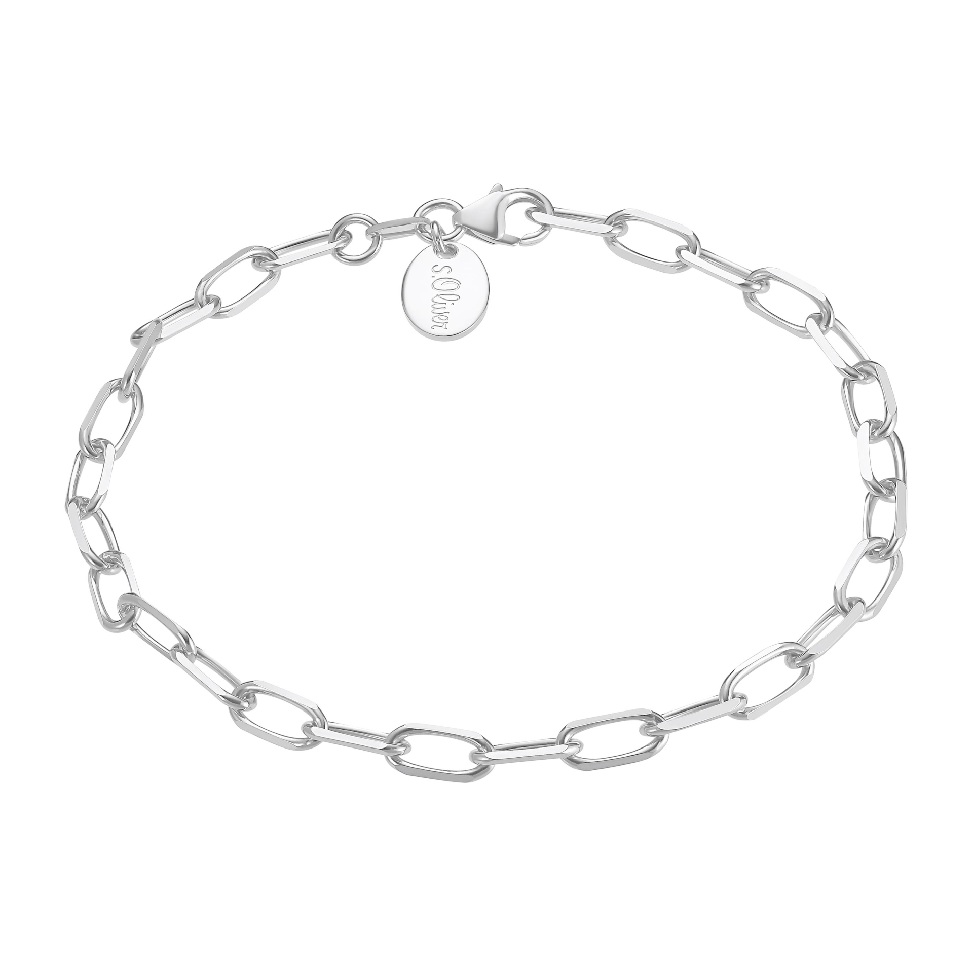 S.Oliver - Armschmuck,20cm,Fantasie Silber 925