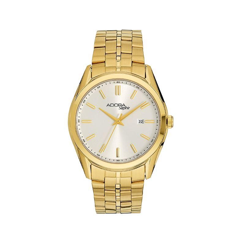 Adora - Herrenuhr goldfarbig mit Saphirglas