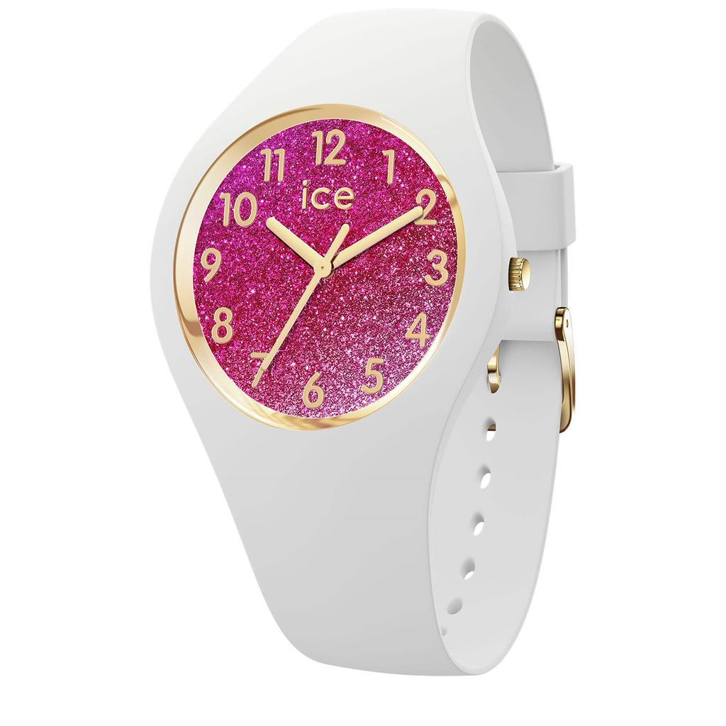 Ice Watch - Ice Glitter White Pink