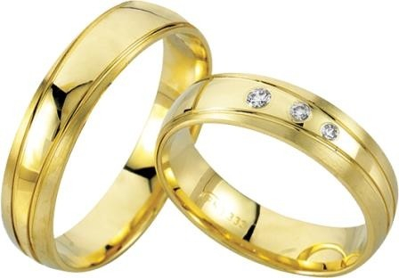 Design-Vorschlag goldfarbig