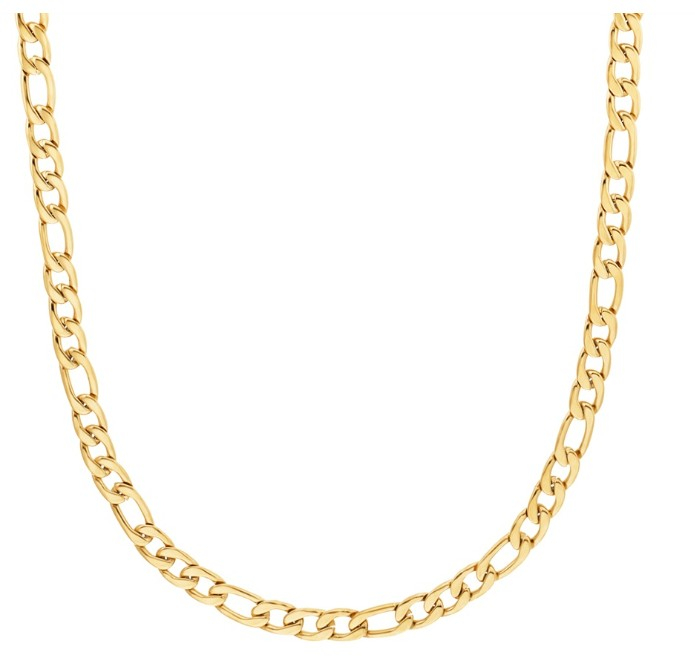 S.Oliver - Kette,50+5cm,Figaro Edelstahl