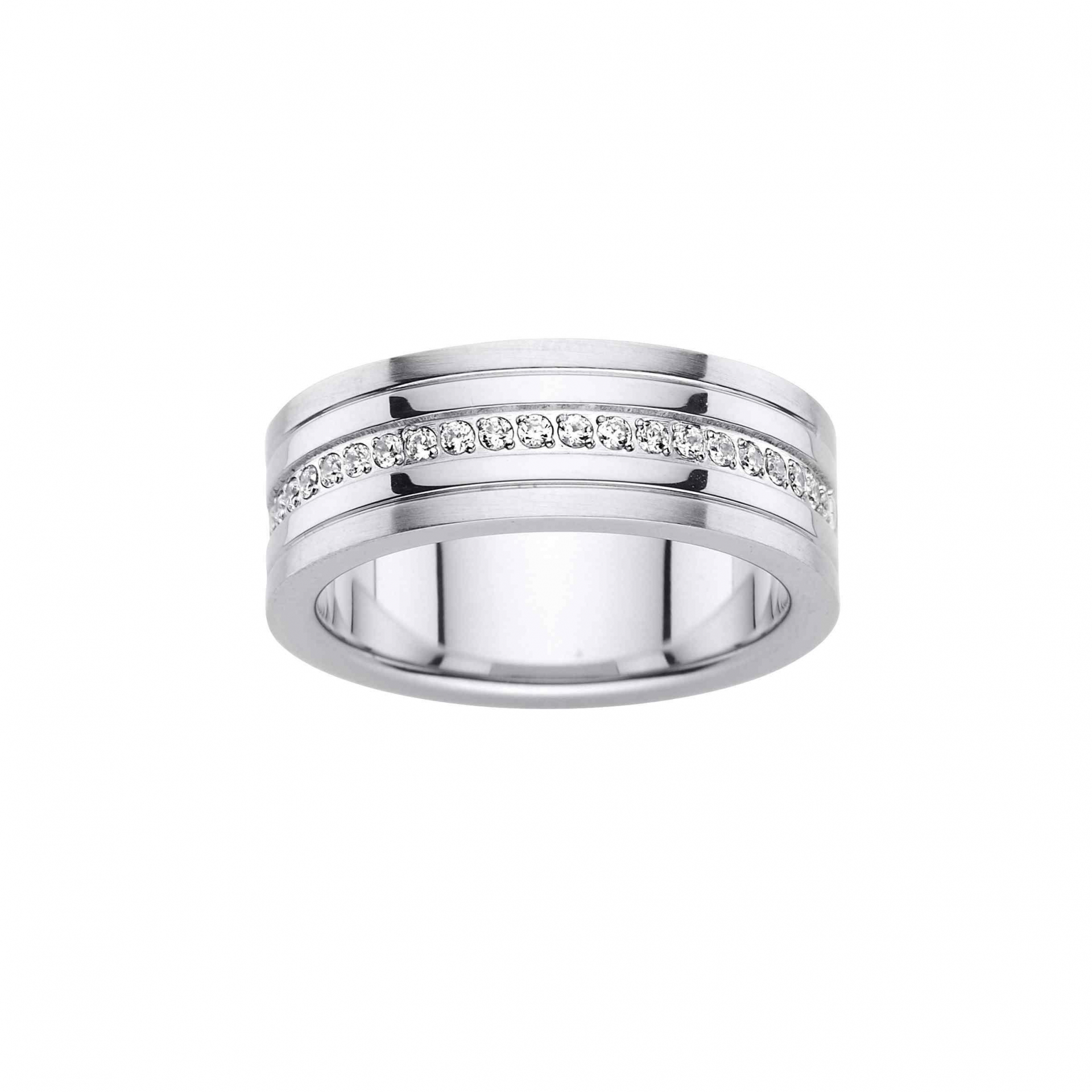 Partnerring Edelstahl
