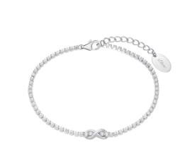 S.Oliver Armband 17+3cm,Infinity Silber 925