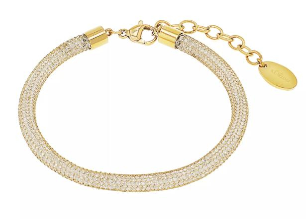S.Oliver - Armschmuck,17+3cm,IP gold Edelstahl