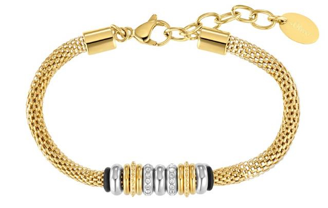 S.Oliver - Armband goldfarbig Edelstahl