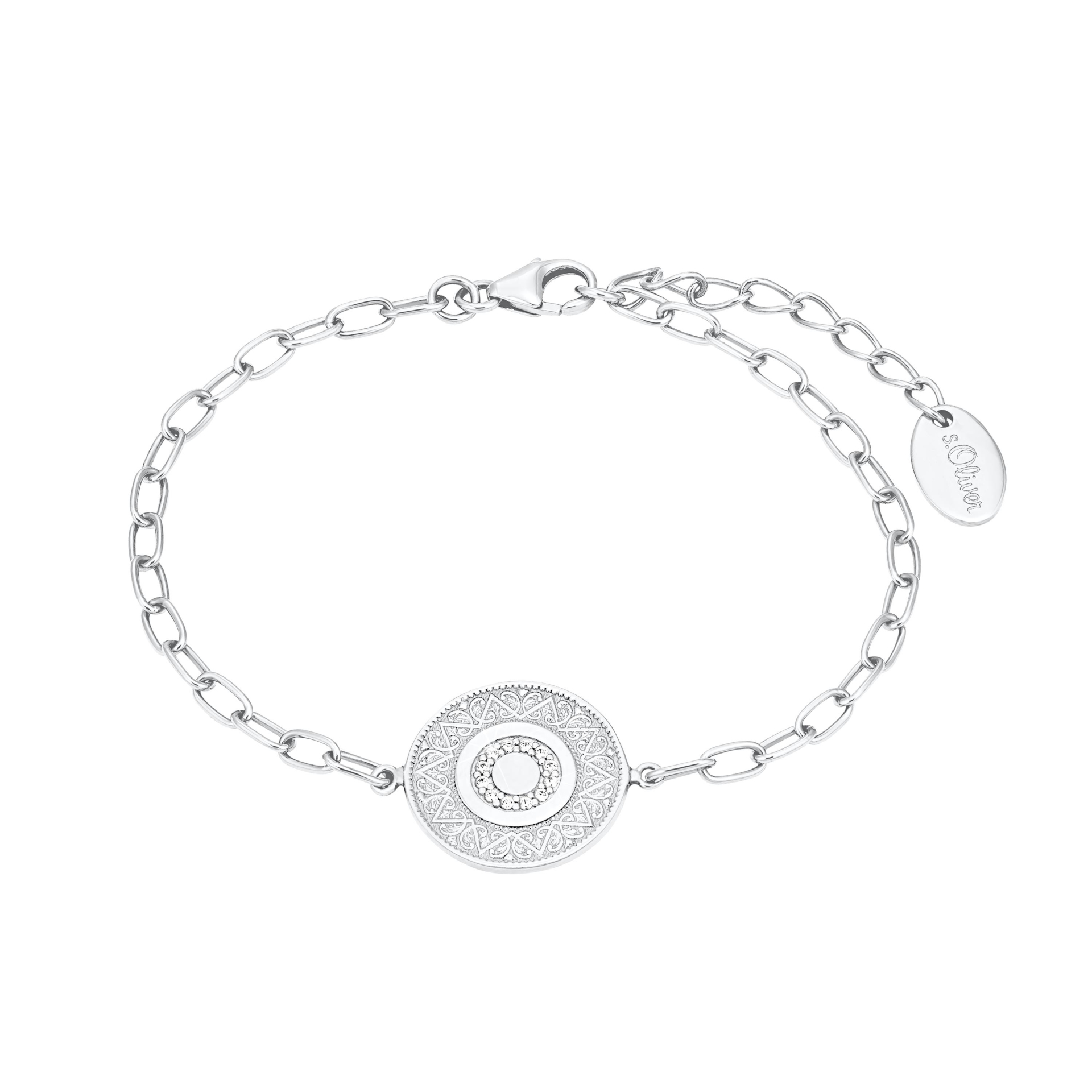 S.Oliver - Armschmuck,17+3cm,Münze Silber 925