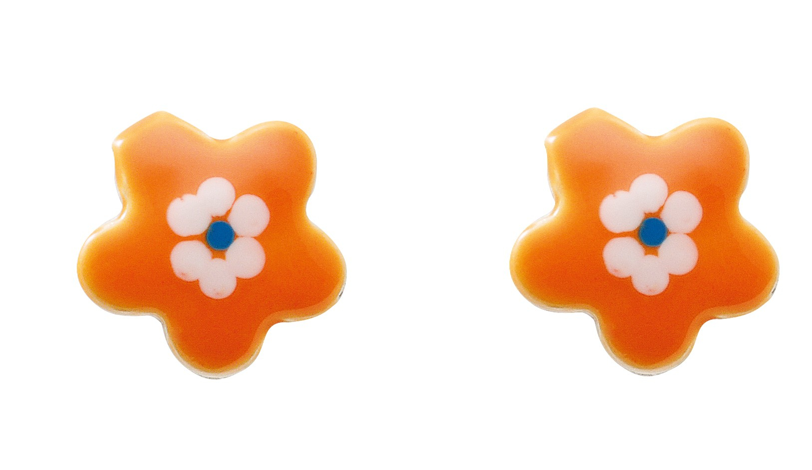 Ohrstecker Blume Silber 925/-