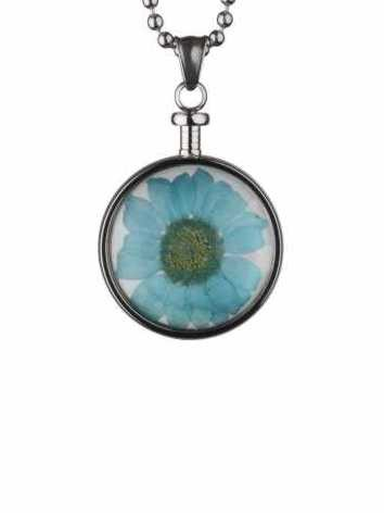 Anhänger Blume blau