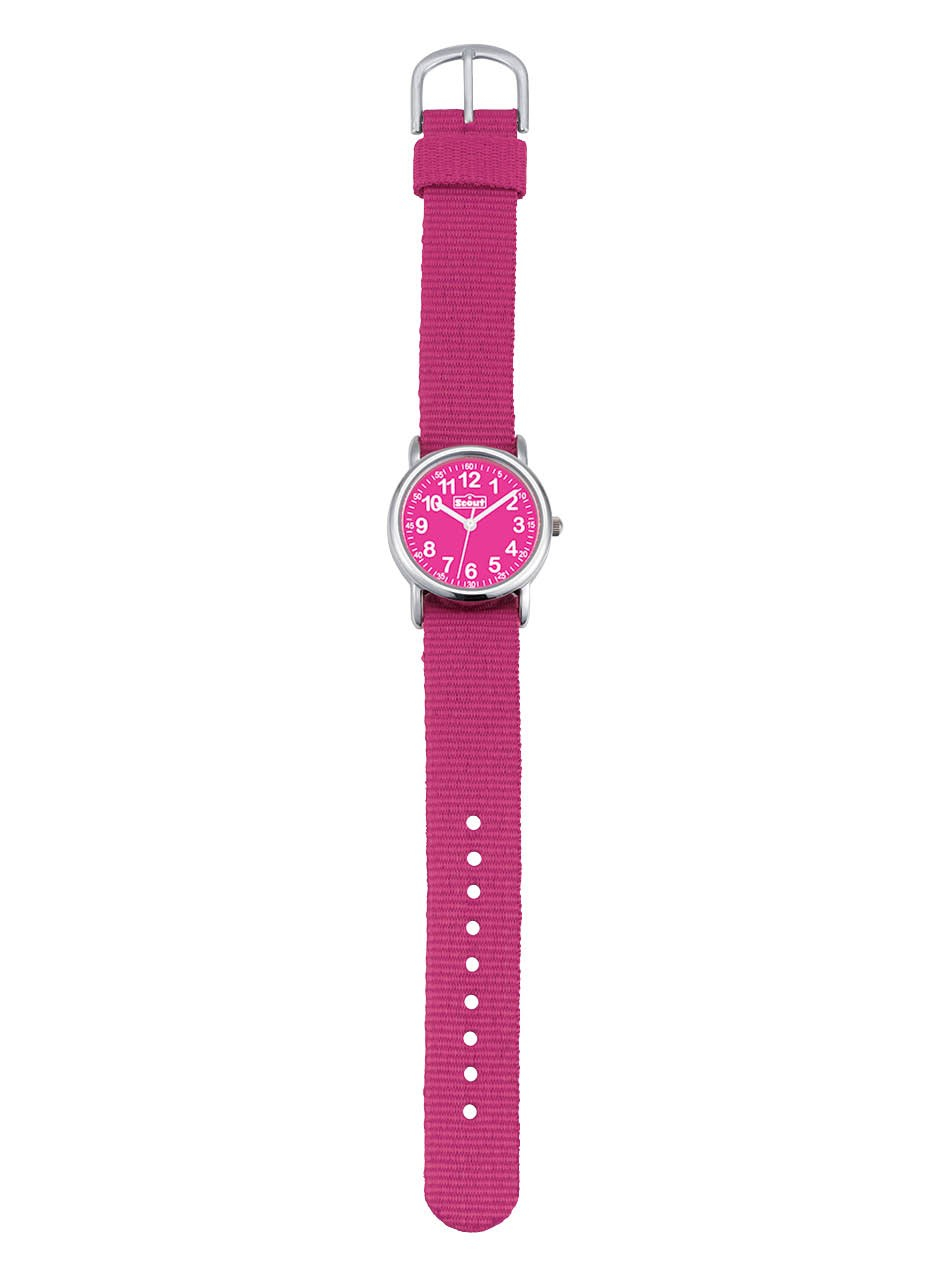 Kinderuhr Quarz pink
